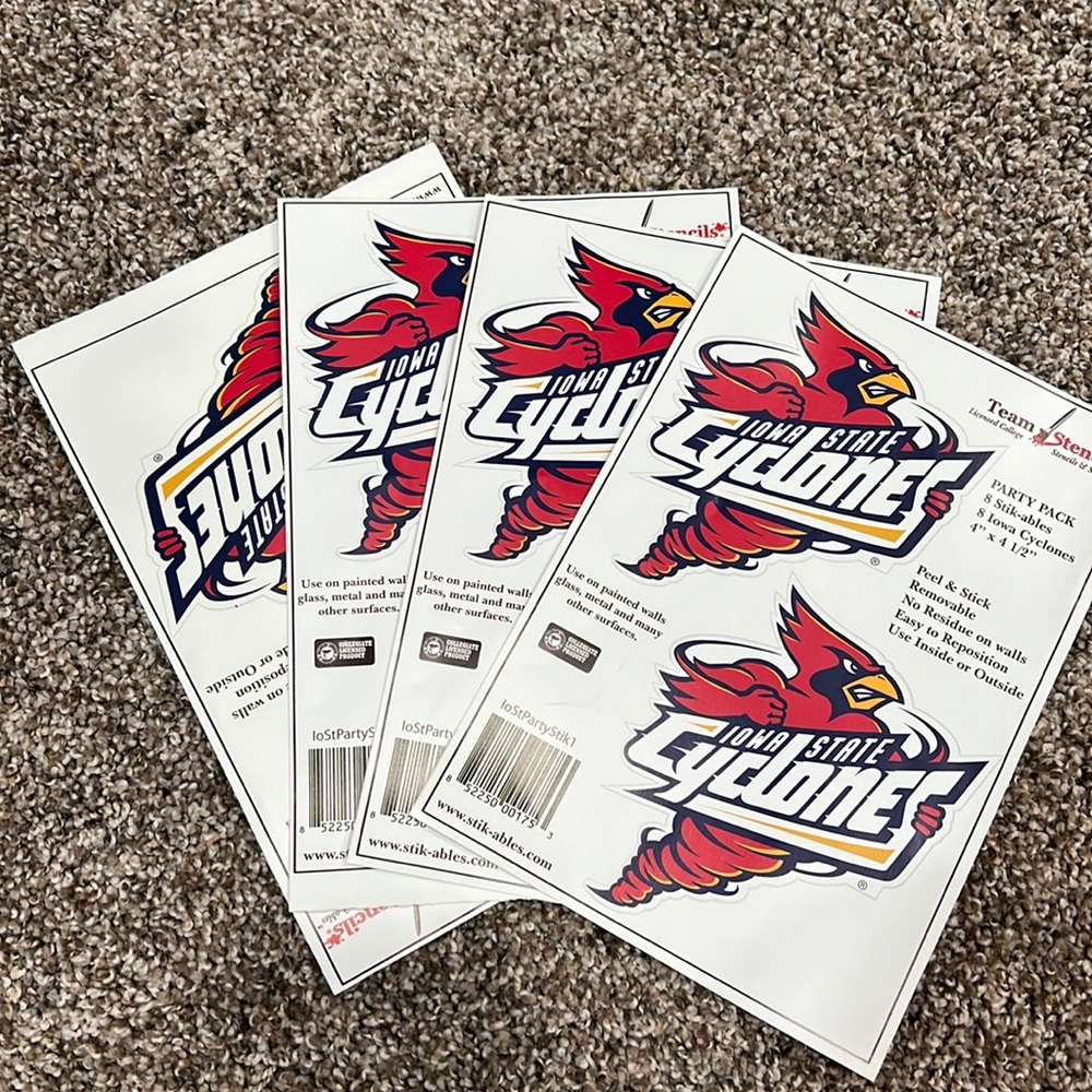 Iowa State University Cyclones Decals